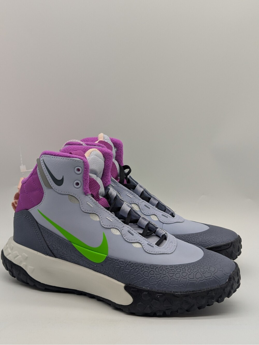 Nike All Terrain Winter Boots Terrascout Green Purple Kids Size 6Y IH7683-002